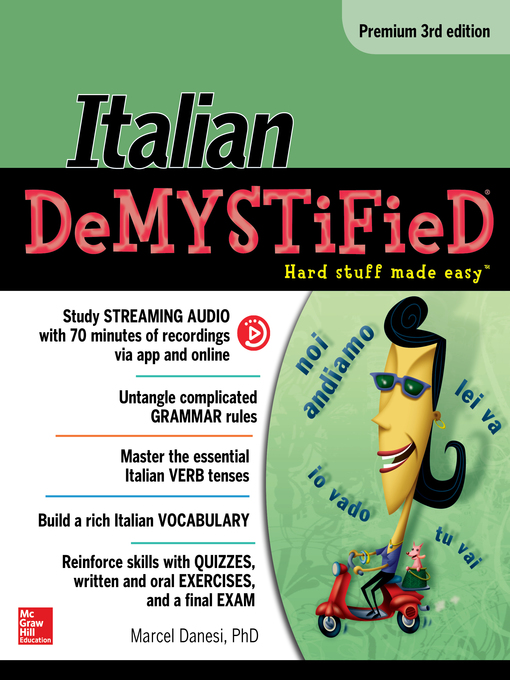 Title details for Italian Demystified, Premium by Marcel Danesi - Available